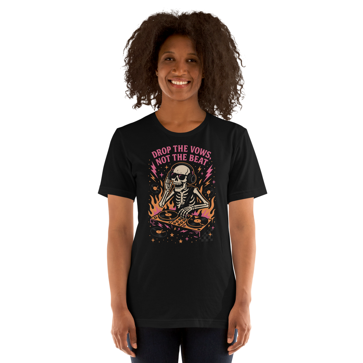 Drop The Vows, Not The Beat Tee