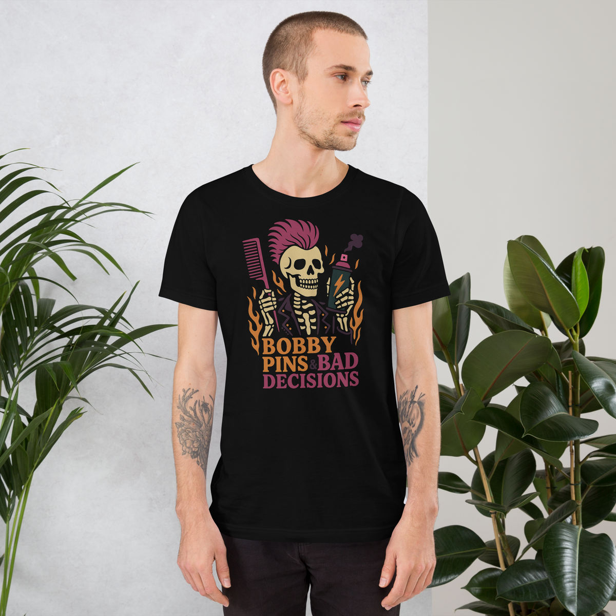 Bobby Pins & Bad Decisions Tee