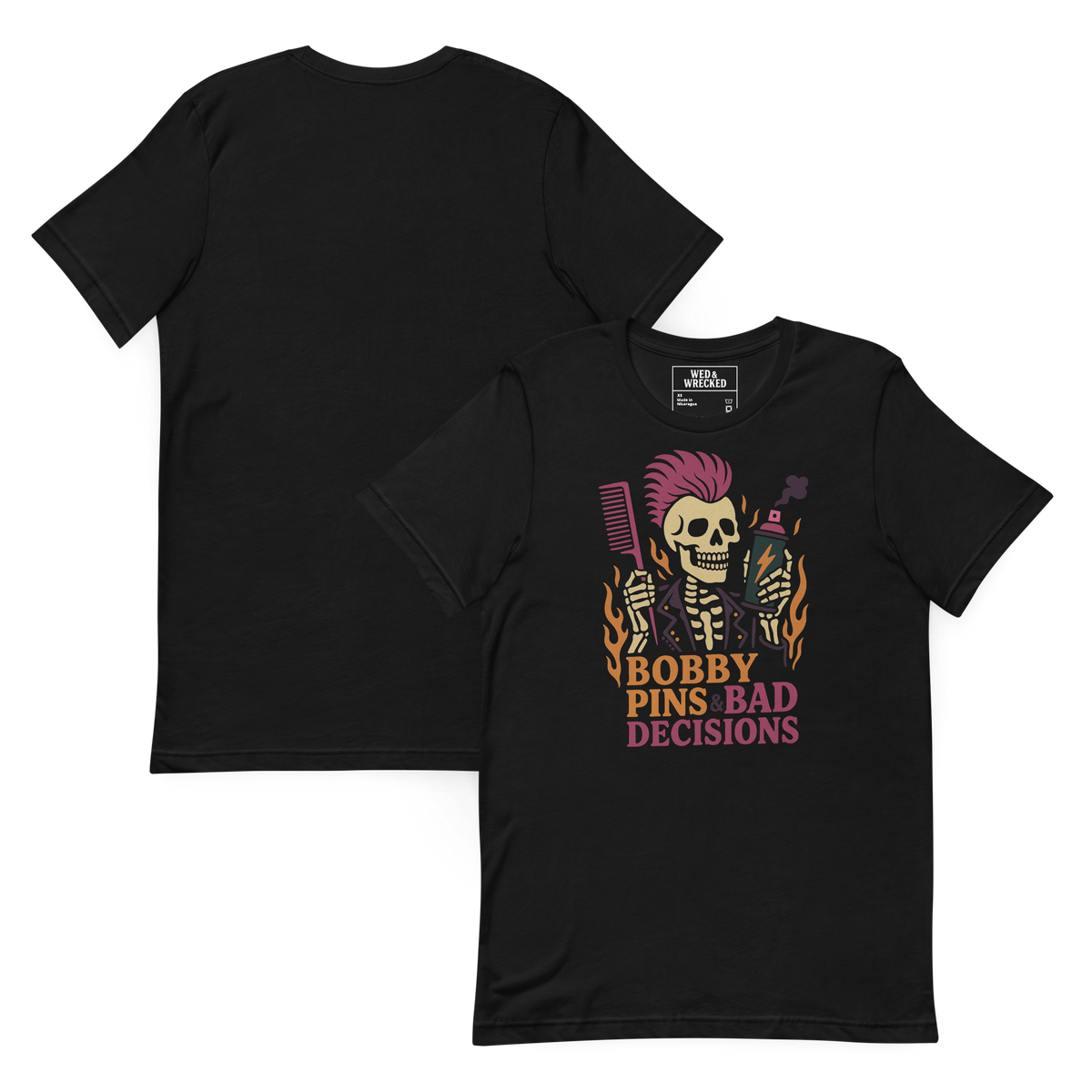 Bobby Pins & Bad Decisions Tee